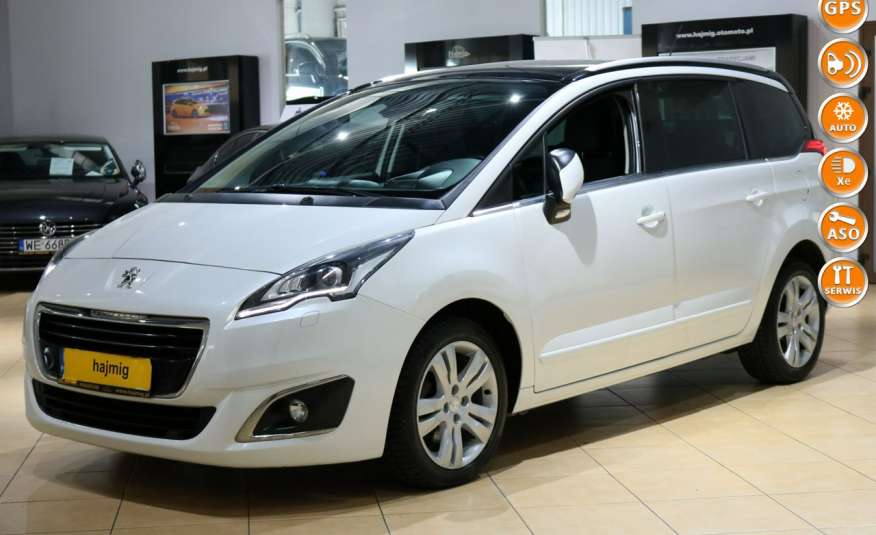 Peugeot 5008 2.0 BlueHDi Allure 7os + Pakiety, Gwarancja x 5, salon PL, fv VAT 23 zdjęcie 