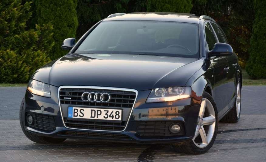 A4 2.0TDI(170KM) S-Line Quattro Panorama Skóry 2xParkt. Alu 18"ASO Audi zdjęcie 