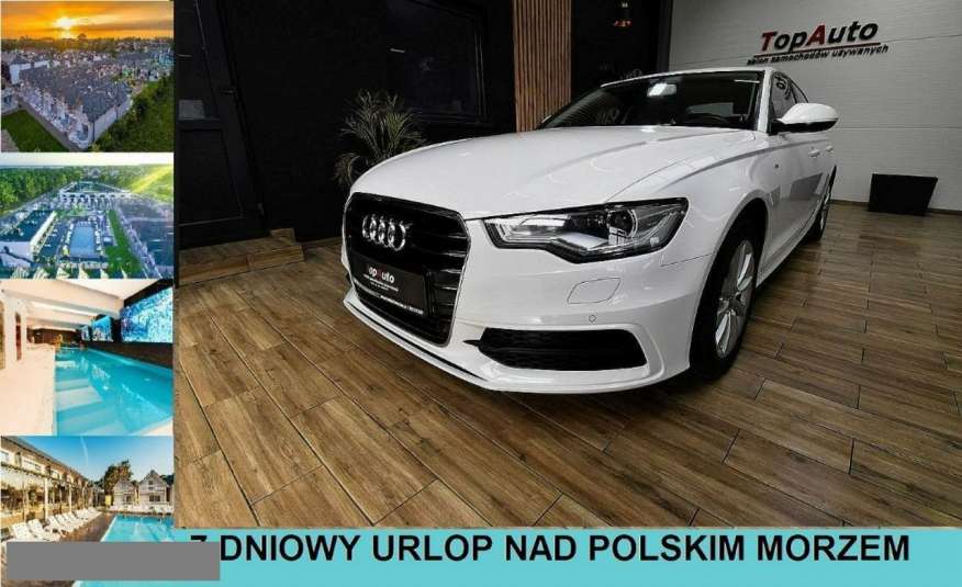 Audi A6 2.0 TDI Sline SEDAN NAVI manual bezwypadkowa GWARANCJA tylko 115tys zdjęcie 