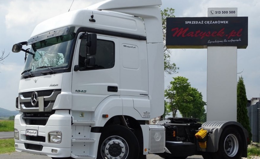 Mercedes AXOR 1840 / AUTOMAT / WAGA: 6900 KG / MAŁY PRZEBIEG / SPROWADZONY / zdjęcie 