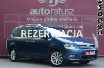 Volkswagen Sharan FV 23% /Aut. DSG /Szklany Dach/Skóry/El. Drzwi/Radar/ HIGHLINE
