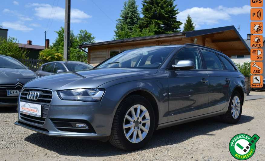 Audi A4 Alufelgi Pełny FiS Nawigacja Podgrz. fotele Climatronic Serwis Zarej zdjęcie 