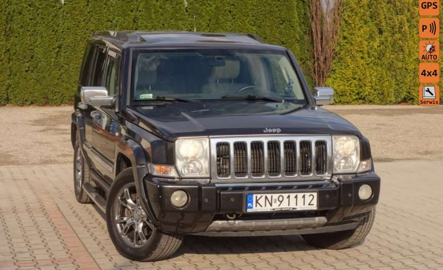 Jeep Commander 4 x 4 Kamera A U T O M A T Chrom Rury zdjęcie 