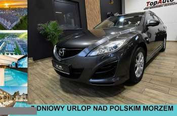 Mazda 6 serwisowana GWARANTOWANY PRZEBIEG, bezwypadkowa zarejestrowana FILM