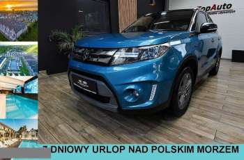 Suzuki Vitara EXCLUSIVE 1.6 16V navi led kamera gwarancja 1 WŁAŚCICIEL SERWIS