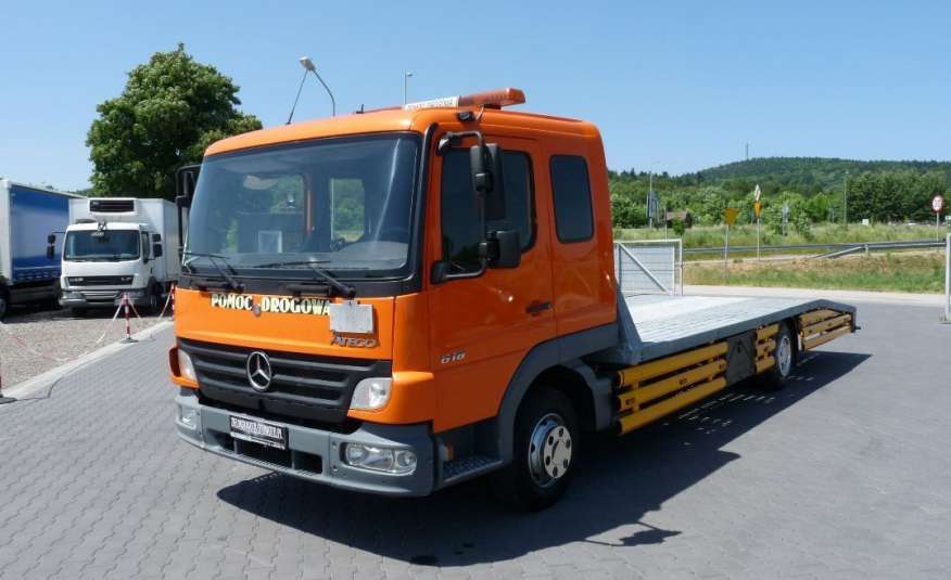 Mercedes ATEGO 818 / LAWETA / NAJAZD / Wciągarka / 6 osobowy / zdjęcie 