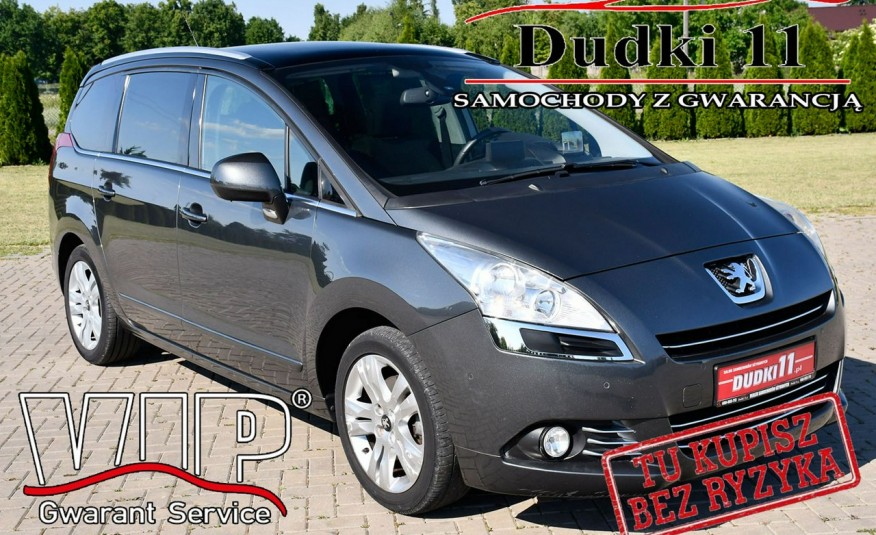 Peugeot 5008 1.6B Head-Up, Navigacja, Panorama Dach, Tempomat Aktywny, GWARANCJ zdjęcie 