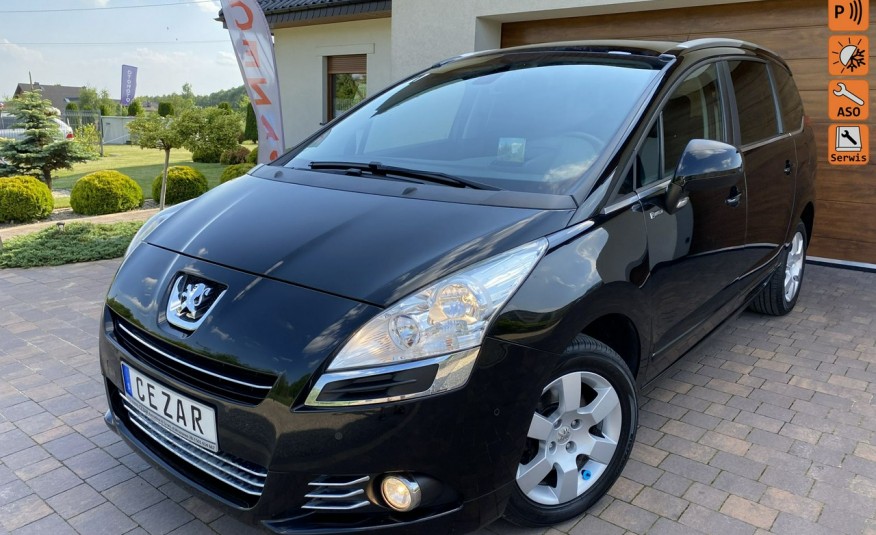 Peugeot 5008 12r 1.6 benzyna tylko119tyś.km bezwypadkowy HUD monitory zdjęcie 