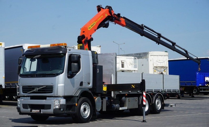 Volvo / FE / E 5 / SKRZYNIOWY + HDS PALFINGER PK 23002SH / PILOT / WYSIĘG 15 M / DŹWIG zdjęcie 