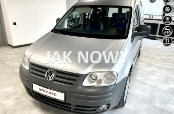 Volkswagen Caddy 1.9 TDI 105KM Life Navi GPS kolorowa drzwi tył dzielone Z NIEMIEC TOP