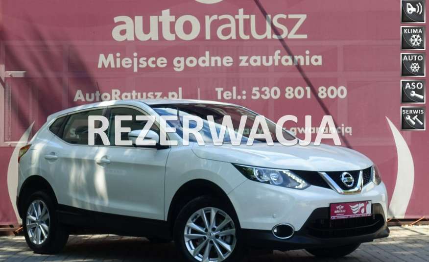 Nissan Qashqai FV 23%/ Automat /100% Oryginalny lakier PERŁA / Kamera 360 zdjęcie 