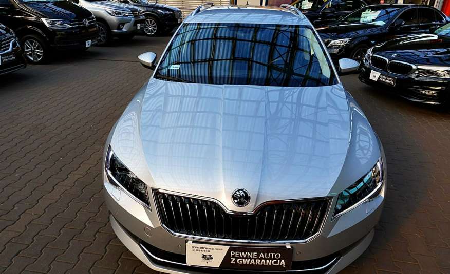 Skoda Superb 3 Lata GWARANCJA I-wł Kraj Bezwypadkowy 2.0TDI 150KM Xenon FV23% 4x2 zdjęcie 