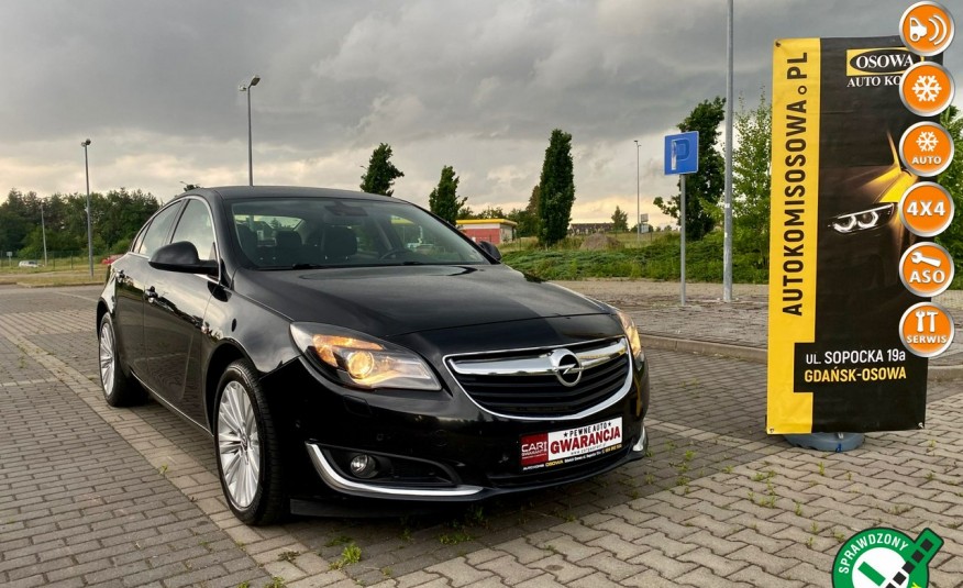 Opel Insignia 2.0iTurbo sport 250KM 4x4 Automat skóry 1wł gwarancja 1 rok zamiana zdjęcie 