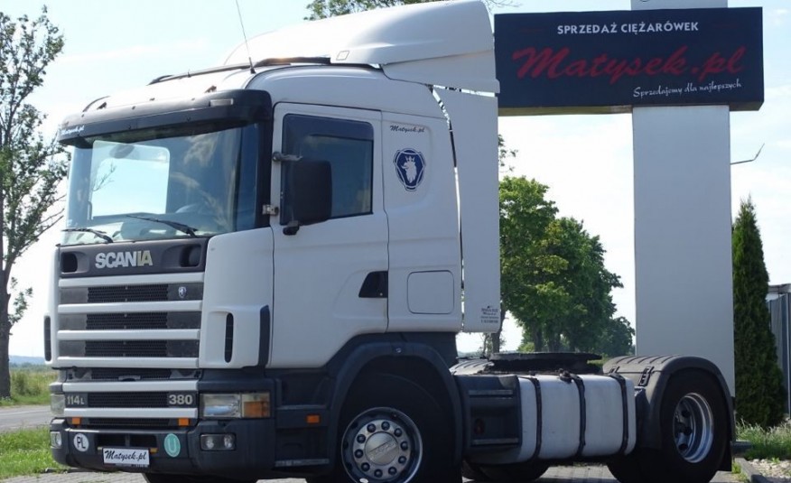 Scania 114 L 380 / CR19 / RETARDER / MANUAL / NISKA KABINA / 6 340 KG / zdjęcie 1