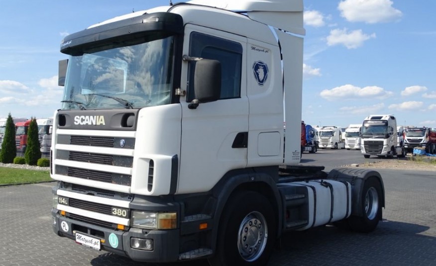 Scania 114 L 380 / CR19 / RETARDER / MANUAL / NISKA KABINA / 6 340 KG / zdjęcie 3