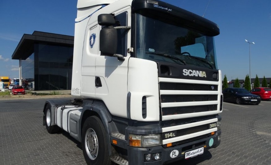 Scania 114 L 380 / CR19 / RETARDER / MANUAL / NISKA KABINA / 6 340 KG / zdjęcie 8
