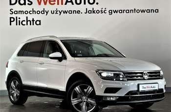 Volkswagen Tiguan 2.0TSI 180KM, Highline, DSG, 4Motion, Salon PL, 