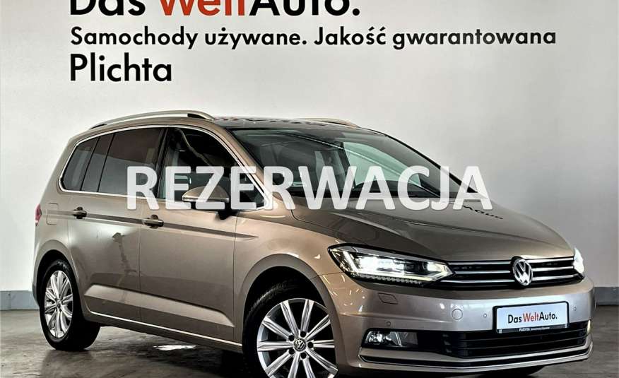 Volkswagen Touran 2.0TDI 150KM, Highline, DSG, Salon PL zdjęcie 