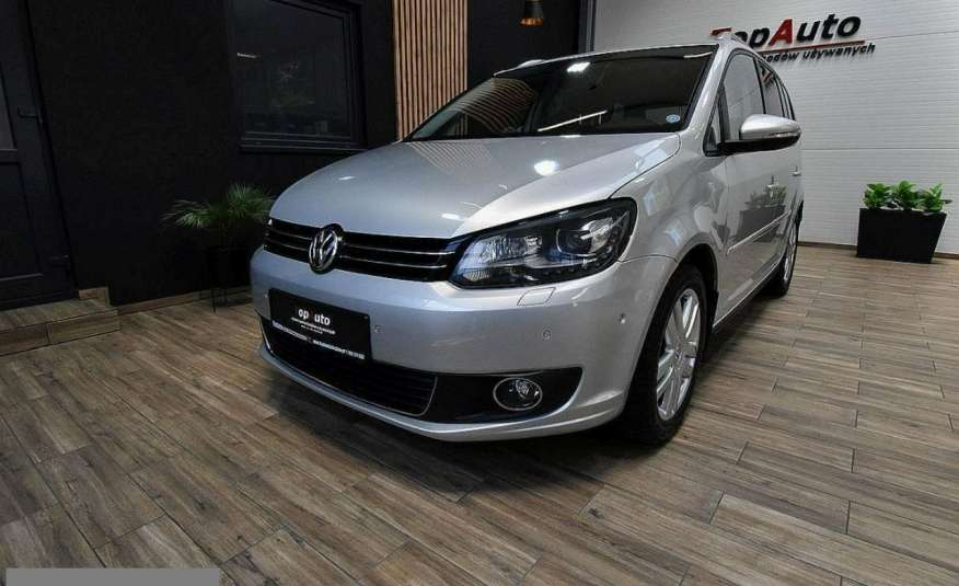 Volkswagen Touran II 2.0 TDI 7 OSÓB DSG 7osób oryginalny przebieg bezwypadkowy film zdjęcie 