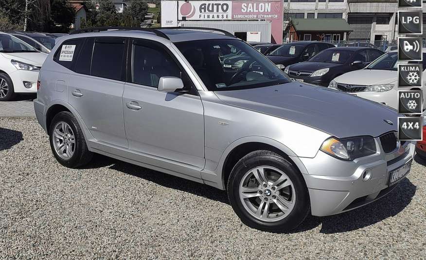 BMW X3 3.0i 4X4 230KM LPG Klima Alus Zamiana zdjęcie 