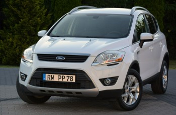 Ford Kuga 2.0TDCI(140KM) Lift Biała Perła Duża Navi 2xParktronik Alu 17ASO Ford