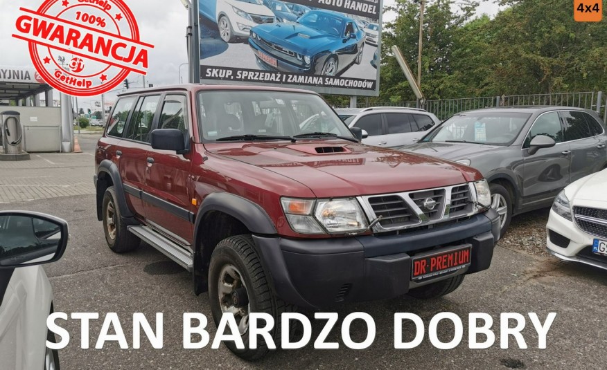 Nissan Patrol 3.0 TDI 158 KM, 4x4 Blokada Mostu, Klimatyzacja, Webasto, Zdrowa Rama zdjęcie 