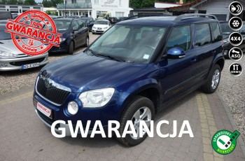 Skoda Yeti 2.0TDI CR 140KM 4x4 Panorama Dach Klimatyzacja Alu Gwarancja Zamiana