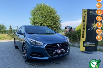Hyundai i40 lift 1.7crdi navi Ledy kamera 1 wł bezwypadkowy 1 rok gwarancji zamian