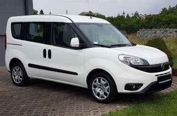 Fiat Doblo 5 OSÓB KLIMA 2xDRZWI BOCZNE PRZESUWNE KRAJOWY I-WŁAŚCICIEL