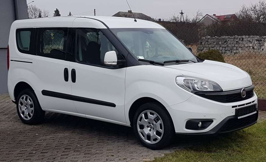 Fiat Doblo 5 OSÓB KLIMA 2xDRZWI BOCZNE PRZESUWNE KRAJOWY I-WŁAŚCICIEL zdjęcie 