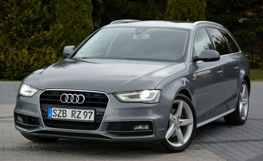 A4 S-Line Lift Radar Bi-Xenon Skóry Navi ALU 18"ASO Audi zdjęcie 