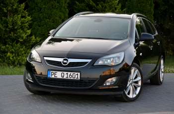 Opel Astra 1.4T(140KM) 112tys.km Kubełki Grzane fotele 2xParktronik Alu 18"ASO