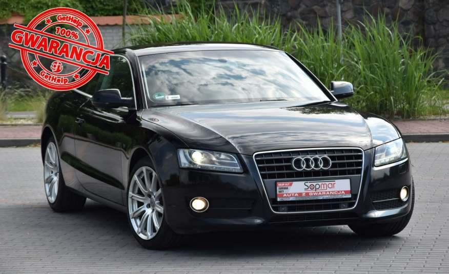 Audi A5 Coupe 2.0TFSi 211KM Manual 2010r. Xenon NAVi LED 18" zdjęcie 