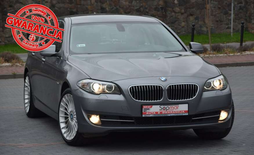 BMW 520 520d 184KM Manual 2012r. Skóra NAVi 2xPDC Alu19 Polecam zdjęcie 