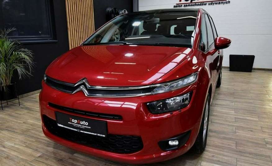 Citroen C4 Grand Picasso II 1.6 HDI led navi kamera gwarancja bezwypadkowy film zdjęcie 