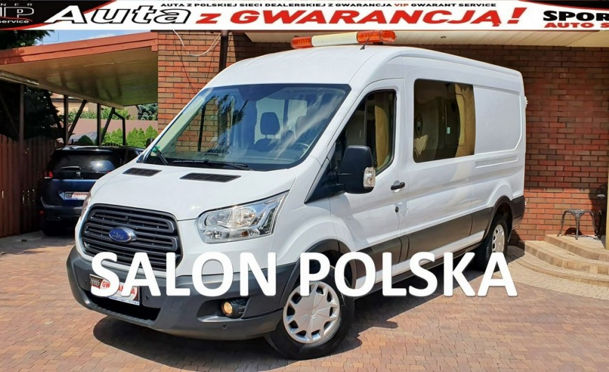 Ford Transit FT350 L3H2 Brygadówka 7 osób, Salon PL, Serwis F.Vat23, GWARANCJA 15mc zdjęcie 