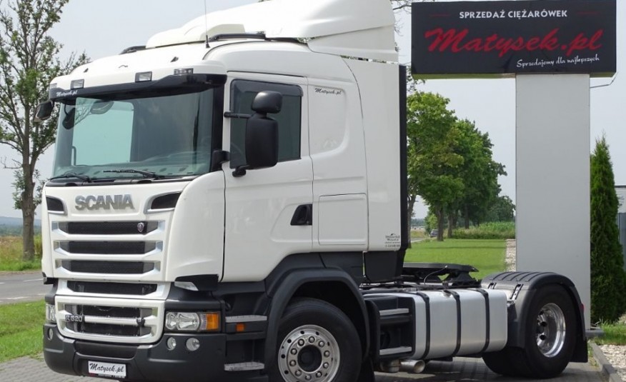 Scania R 520 / V8 / RETARDER / HYDRAULIKA / CR19 / EURO 6 / NAVI / KLIMA POSTOJOWA / zdjęcie 