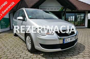 Volkswagen Touran Oryginał lakier +102 konie +120 t.km +7 osób + rok gwarancji GetHelp