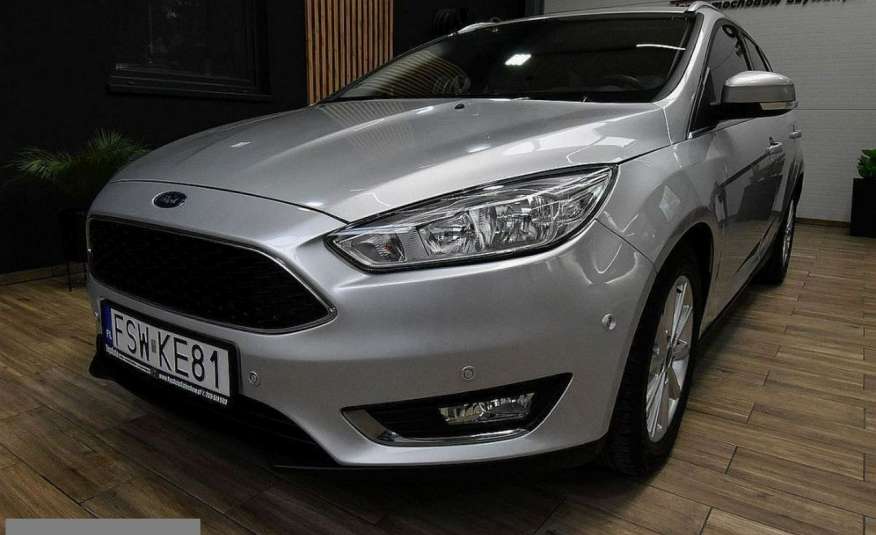 Ford Focus LIFT 2.0TDCI MANUAL LED navi zarejestrowany 133 TYS KM gwarancja zdjęcie 