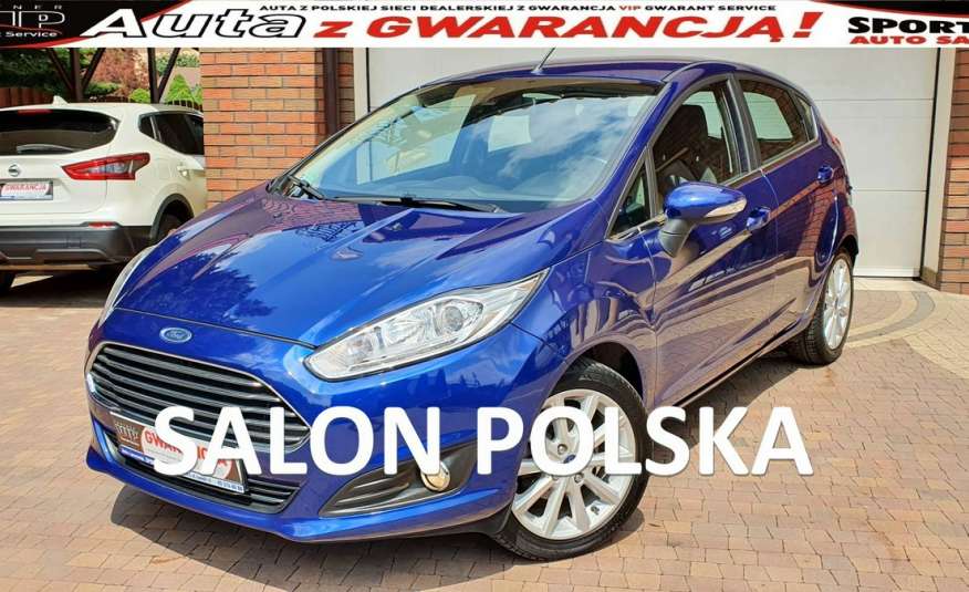 Ford Fiesta 1.0 EcoBoost 100KM TITANIUM , LED, Klimatronic, czujniki Salon PL. ASO zdjęcie 