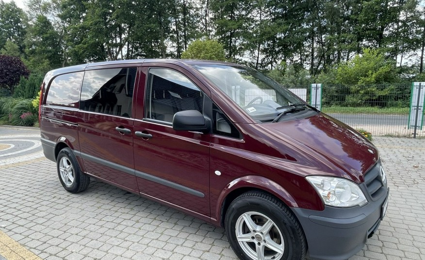 Mercedes Vito Long 6 osobowy BRYGADÓWKA / Salon PL I-właściciel zdjęcie 