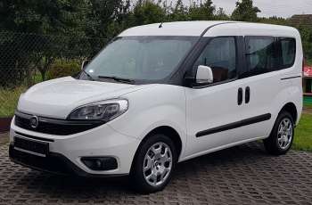 Fiat Doblo 5 OSÓB KLIMA 2xDRZWI BOCZNE PRZESUWNE KRAJOWY I-WŁAŚCICIEL