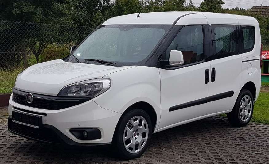 Fiat Doblo 5 OSÓB KLIMA 2xDRZWI BOCZNE PRZESUWNE KRAJOWY I-WŁAŚCICIEL zdjęcie 