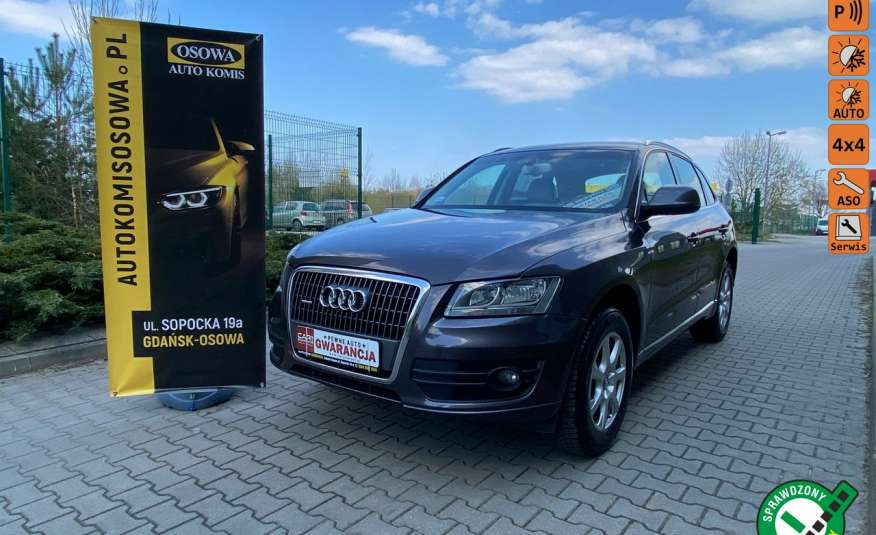 Audi Q5 2.0 TDI Quattro navi170 km , Gwarancja 1 Rok , Zamiana , Serwis zdjęcie 