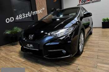 Honda Civic 1.8 I LED PIĘKNA kamera serwisowana bezwypadkowa GWARANCJA film