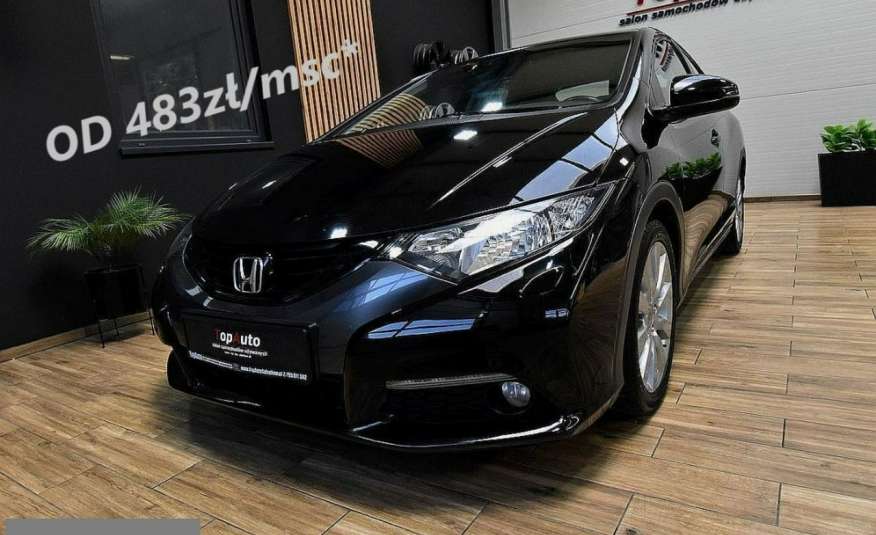 Honda Civic 1.8 I LED PIĘKNA kamera serwisowana bezwypadkowa GWARANCJA film zdjęcie 