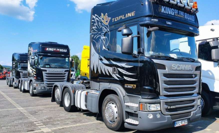 Scania R 490 E 6 Topline 6x2 Dop. Masa 66.T Po Złotym Kontrakcie zdjęcie 