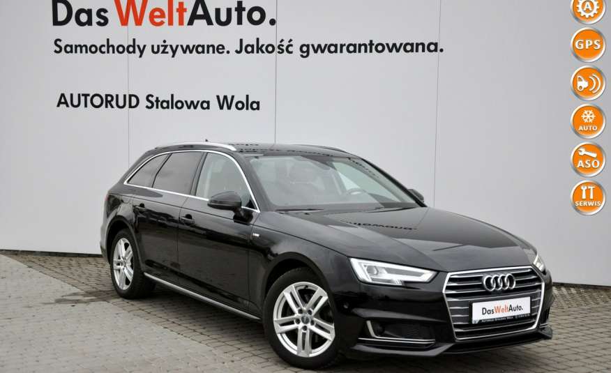 Audi A4 2.0 TDI 150KM S-line S-Tronic NAVI LED Serwis ASO FV 23% zdjęcie 