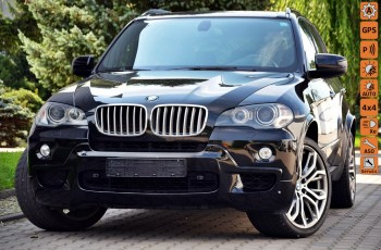 BMW X5 Czarna Opłacona 3.0sD 286KM Masaże Skóra Bi-xenon Navi Panorama Kamera