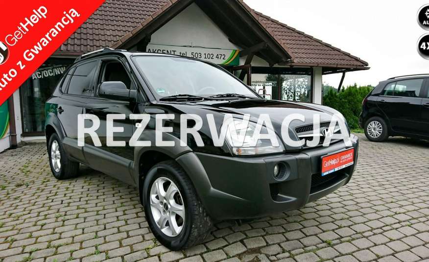 Hyundai Tucson Napęd 4x4 + oryginalny lakier + 2 klucze + rok gwarancji GetHelp zdjęcie 